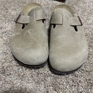 Womens Birkenstock Boston clogs